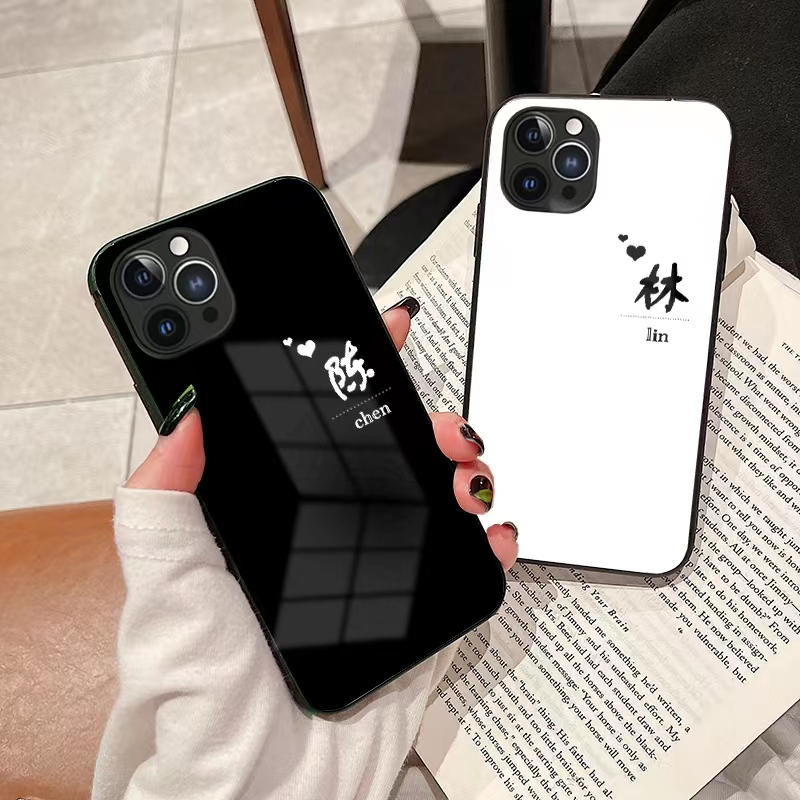 姓氏定制opporeno9手机壳reno7/6/5/4/3网红同款pro时尚+防摔8se百家姓7se简约4se个性创意5k文字小清新外壳 3C数码配件 手机保护套/壳 原图主图