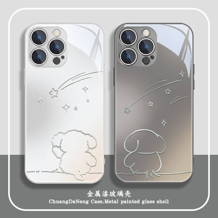 流星小狗适用红米NOTE14PRO手机壳TURBO4/K80保护套K70/K60创意NOTE13/12TPRO可爱小米15PRO情侣CIVI4PRO防摔