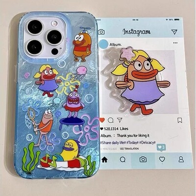 比奇堡宝宝鱼适用苹果手机壳