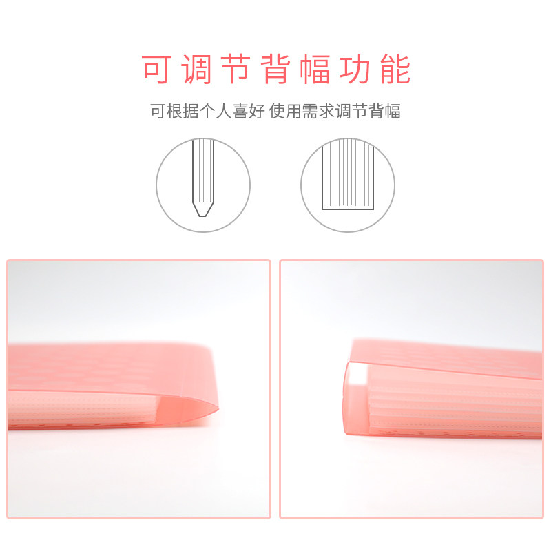 일본 KOKUYO 밝은 색상의 쿠키 격자 무늬 세로 아코디언 가방 A4 휴대용 다층 문서 가방 과목 분류 폴더 휴대용 시험지 보관 가방 정보 폴더 마카롱 정보 책 가방