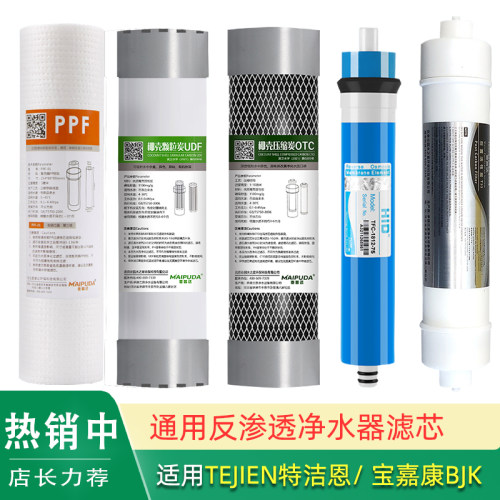 特洁恩全沃反渗透净水器滤芯