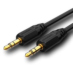 秋叶原音频线aux车用车载3.5mm公对公纯铜电脑手机汽车音响喇叭10音箱头戴式耳机双头插内录连接输出入线25米