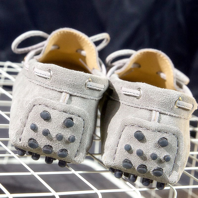 2023新款豆豆鞋女春秋真皮休闲学生百搭开车鞋孕妇妈妈平底鞋单鞋