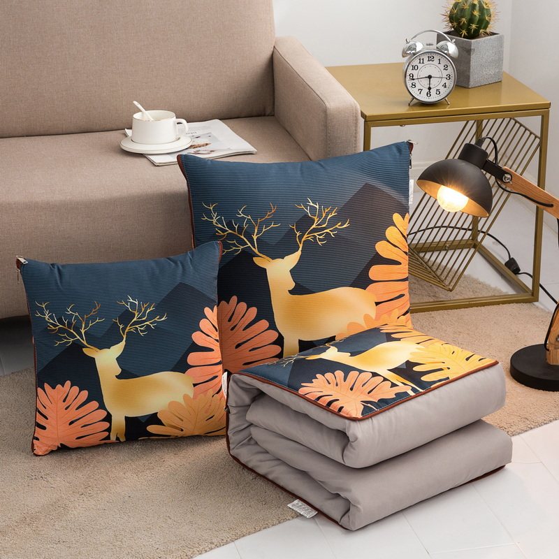 车里抱枕被子两用个性可爱办公室午睡被车载枕Q头车内靠枕靠垫四,居家布艺,抱枕被,淘宝优惠券,粉丝福利购,淘宝优惠卷