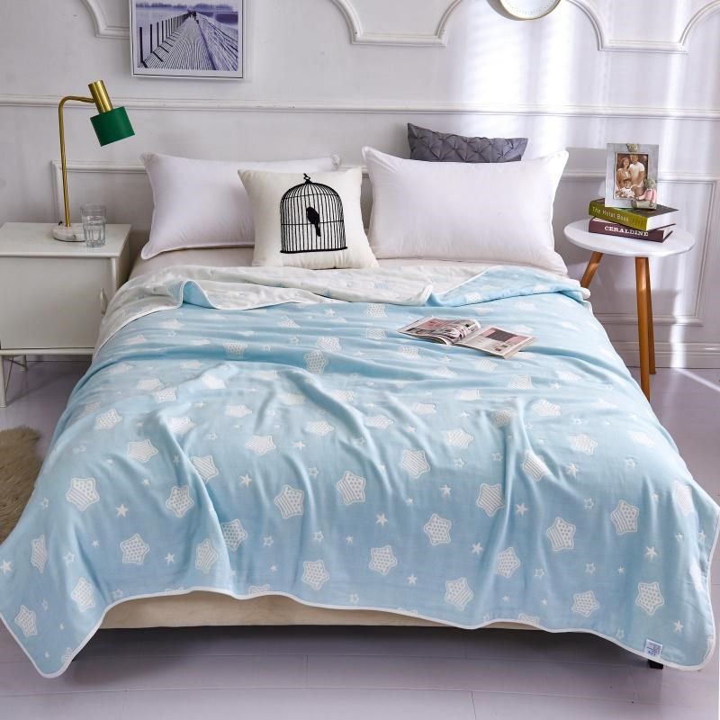 A类六层纱布毛巾被夏季薄款x毯子纯棉儿童婴儿午睡盖被棉纱夏凉被,床上用品,休闲毯/毛毯/绒毯,淘宝优惠券,粉丝福利购,淘宝优惠卷