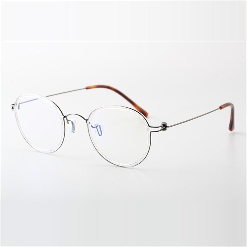 姜文眼镜超轻复古眼睛框近视眼镜架男小脸纯钛框架女文艺圆框6262