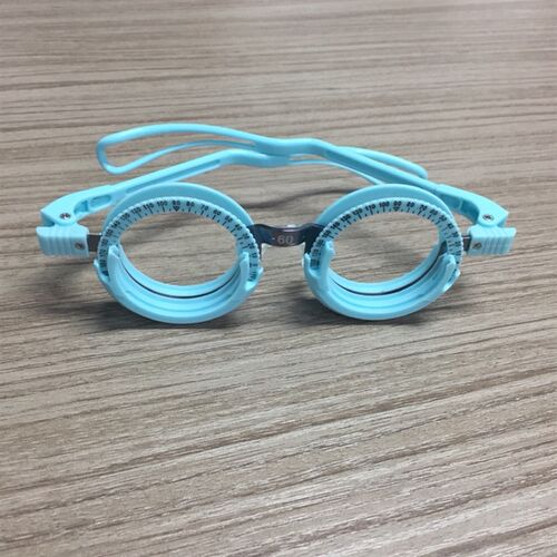 眼镜店试戴架渐近多焦点配镜工具验光架固定瞳距试镜架全框钛架