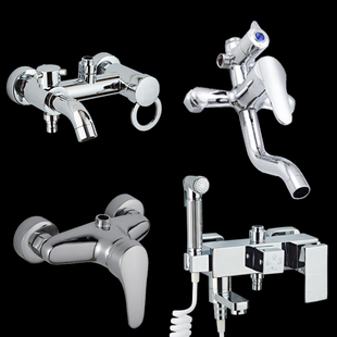 全铜淋浴花洒套装浴室冷热混水阀配件洗澡水龙头沐浴器Z主体淋雨