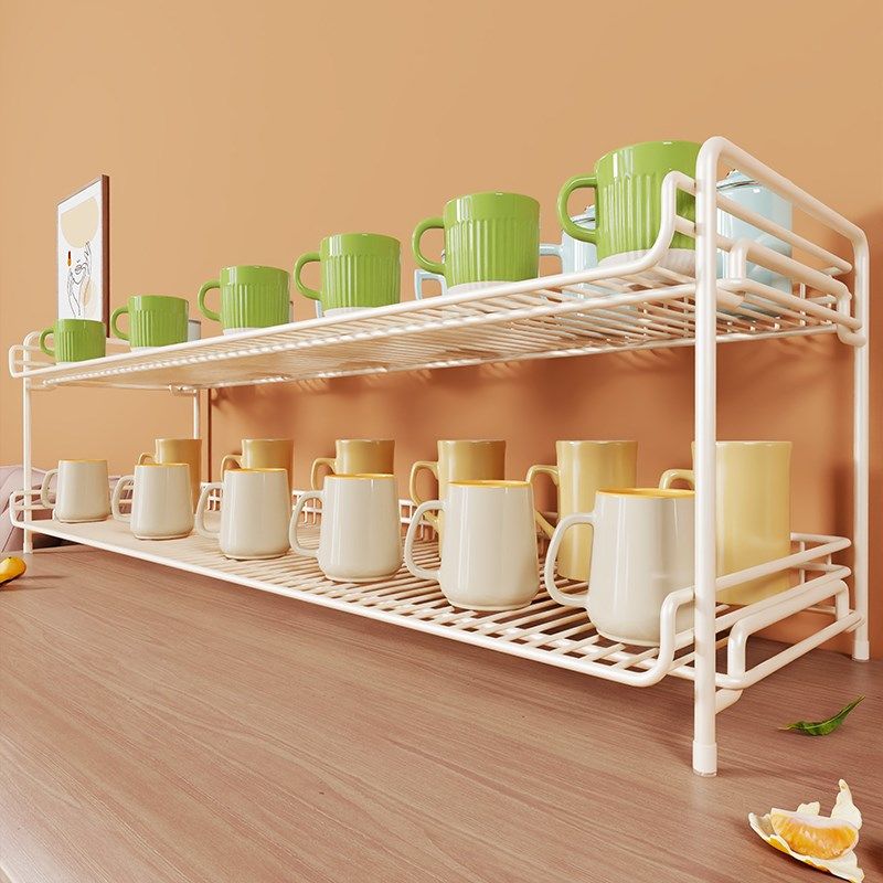 桌面杯架沥水架水杯置p物架茶杯茶具收纳柜整理架家居多层收纳神,家庭/个人清洁工具,杯架,淘宝优惠券,粉丝福利购,淘宝优惠卷