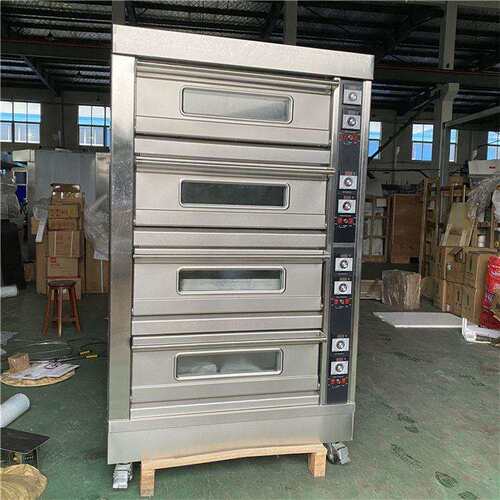 烤箱商用四层蛋糕面包披萨大容量烤箱 数显面板 商用大型电烤箱