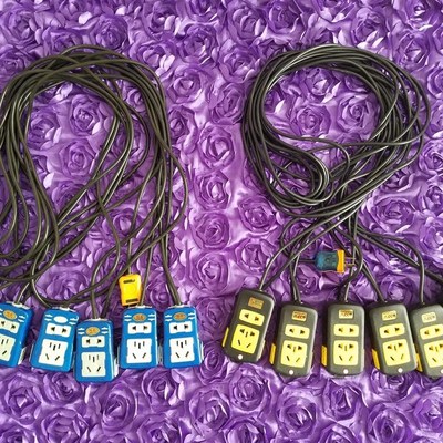 婚庆道具地灯龙珠花蕾路引线插座插板电线插排串R联线电源线排婚