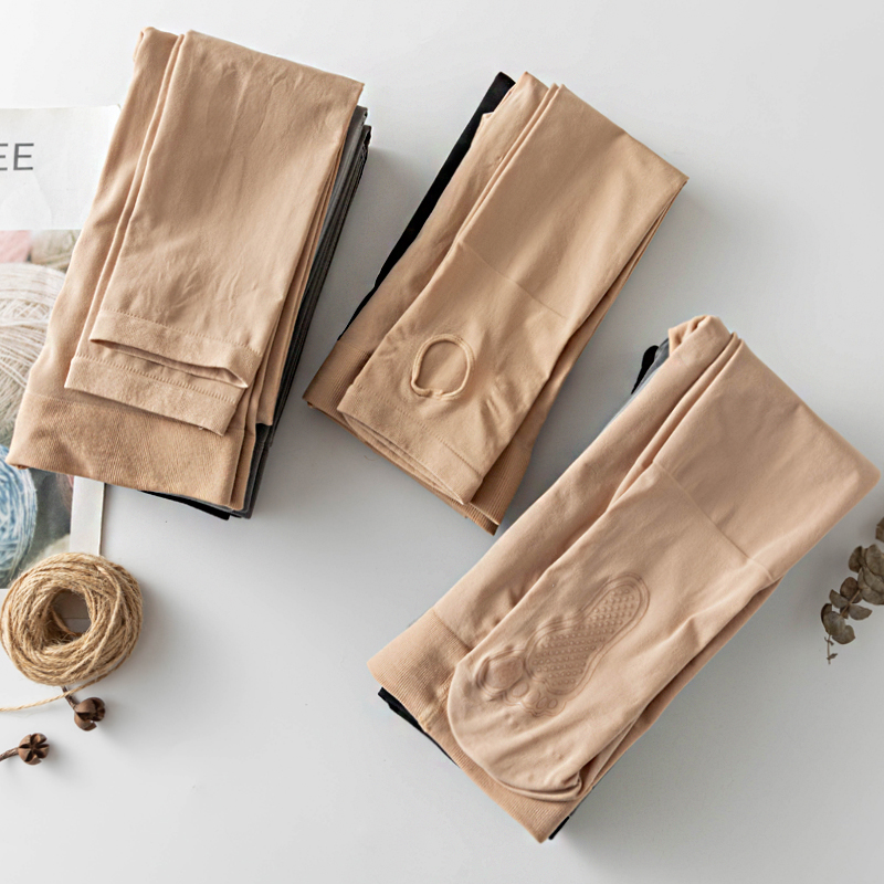 防滑踩脚九分瘦腿微压力打底裤