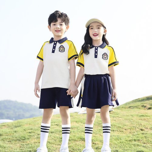 幼儿园园服夏装小学生校服套装