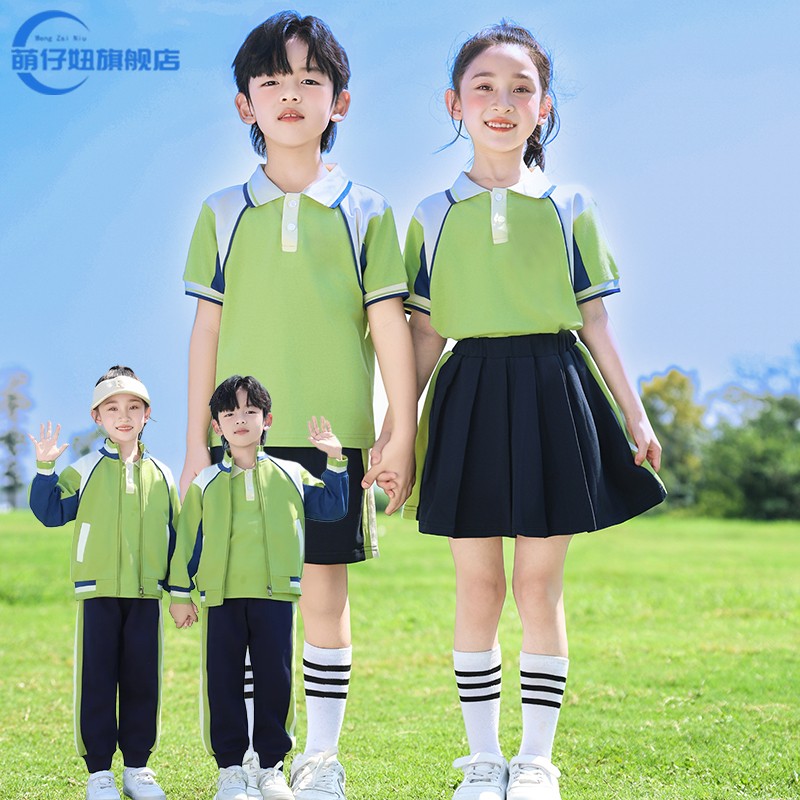 幼儿园园服夏装小学生校服春秋装图片