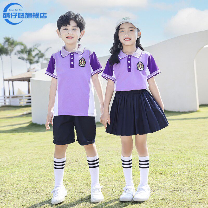 幼儿园园服夏装小学生春秋季校服图片