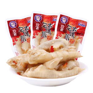 牧童卤味鸡肉类小吃特产泡椒凤爪