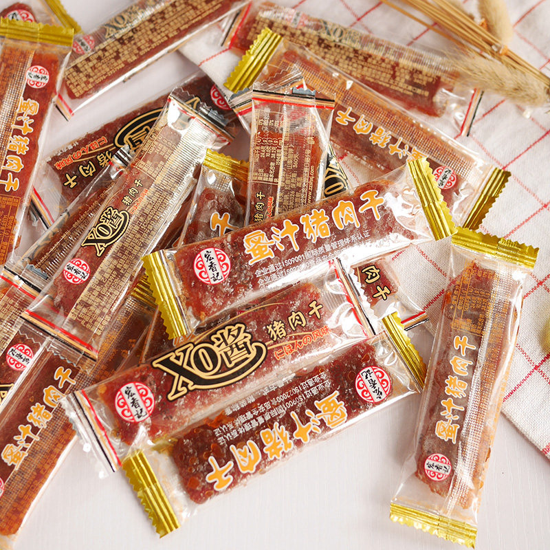 宏香记长条XO酱蜜汁猪肉脯500g零食猪肉干小包装小吃即食散装称重,零食/坚果/特产,猪肉类,淘宝优惠券,粉丝福利购,淘宝优惠卷