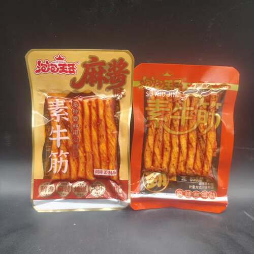 泡泡王子麻酱素牛筋香辣素筋牛辣条8090怀旧追剧解馋零食小吃