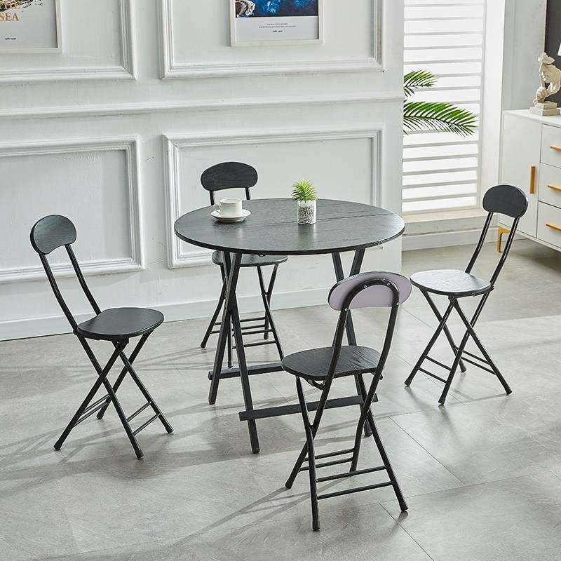 小圆桌子带椅子房屋改造装饰用品休闲下午茶洽谈桌椅组合创意个性