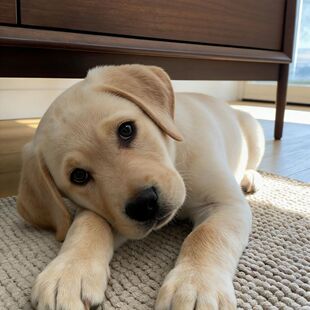 拉布拉多纯种幼犬活体不掉毛高智商大骨架大型犬白色温顺好养活物