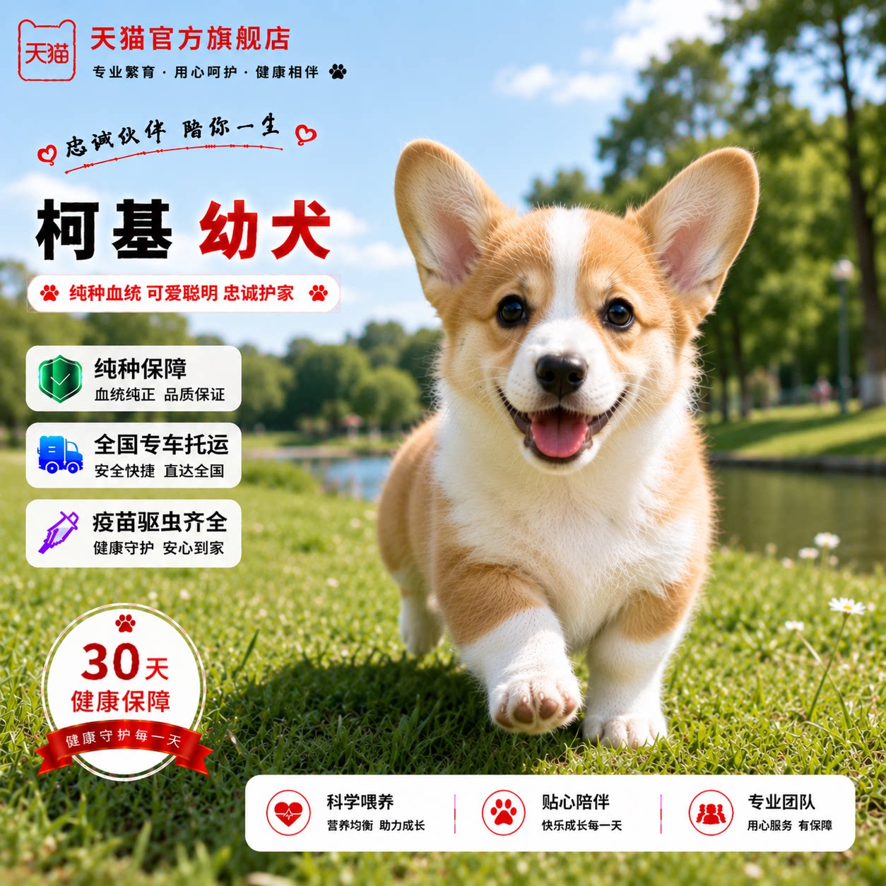活泼小狗狗帅气幼崽双色活物狗