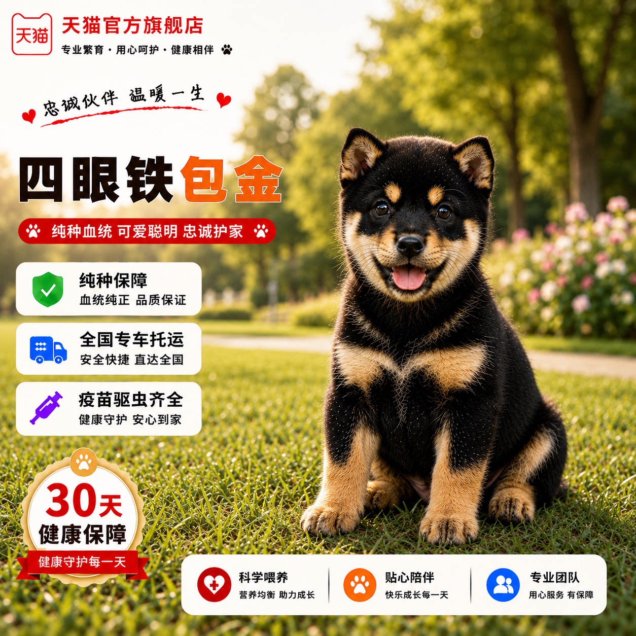 土狗护主好看便宜农村巡山