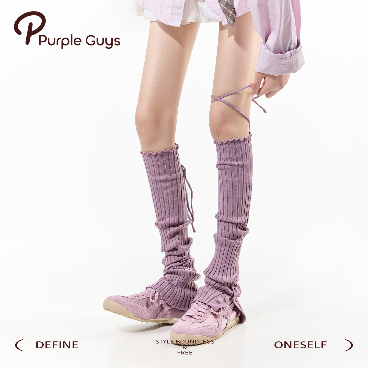 芭蕾风针织堆堆袜套2025新款冬