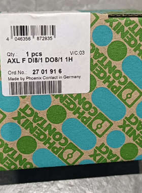 菲尼克斯AXL F DI81 DO81 1H   2议价