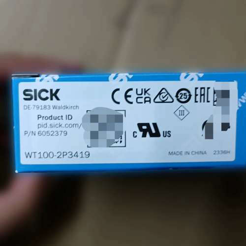 SICK西克光电传感器WT100-2P3419订货号6议价