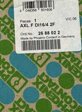 2688022菲尼克斯PHOENIX模块AXL F DI16议价