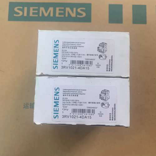 断路器3RT1021-4DA15 20-25议价