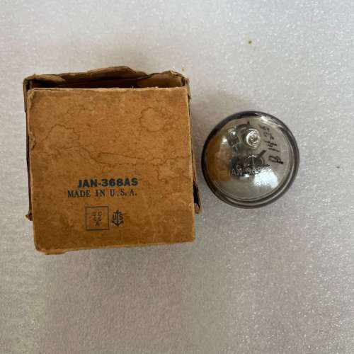 所示美国JAN-368AS电子管 球形管 300议价