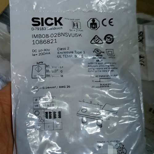 SICK西克接近传感器IMB08-02BNSVU5K议价