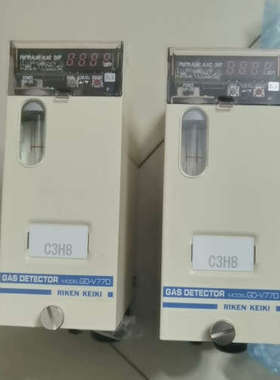 没有外包装理研GASDETECTOR气体检测仪有二台C3议价