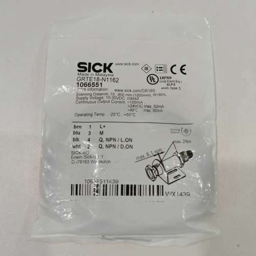 MDLSICK西克光电传感器型号GRTE18-N116议价