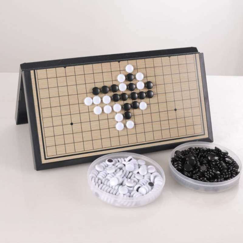 专用初学双人五子棋棋子对战爆款玩具益智学者儿童棋类黑白棋大