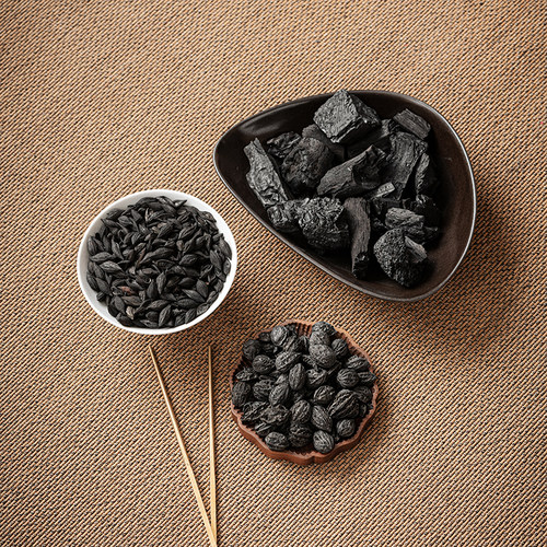 无烟核桃炭果木炭煮茶炭