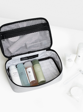 imblu 漫游21 旅行洗漱包小号/附前插袋防水化妆包差旅收纳包