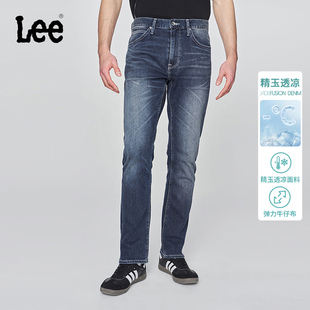 25夏新726直筒精玉透凉男牛仔裤 张凌赫代言 Lee凉凉裤 商场同款