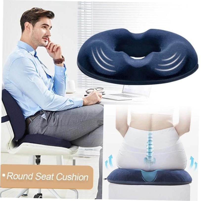 Donut Pillow morrhoid Seat Cushion Coccyx Oropedic Massa