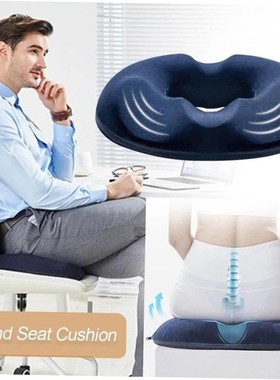 Donut Pillow morrhoid Seat Cushion Coccyx Oropedic Massa