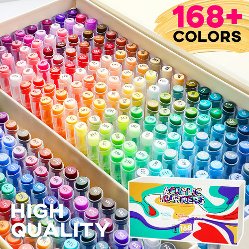 Mark pen Graffiti pen 168 color manual account drawing pen