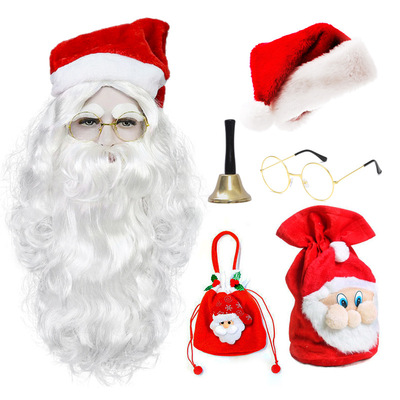Santa Claus performance costume props candy gift bag糖果袋