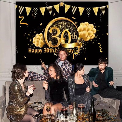 Birday Background Decor 30 40 50 Birday Party Decor