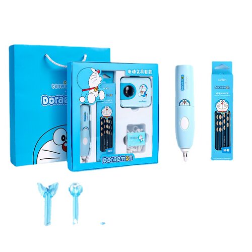 Astronomy electric stationery set children's pencil sharpene