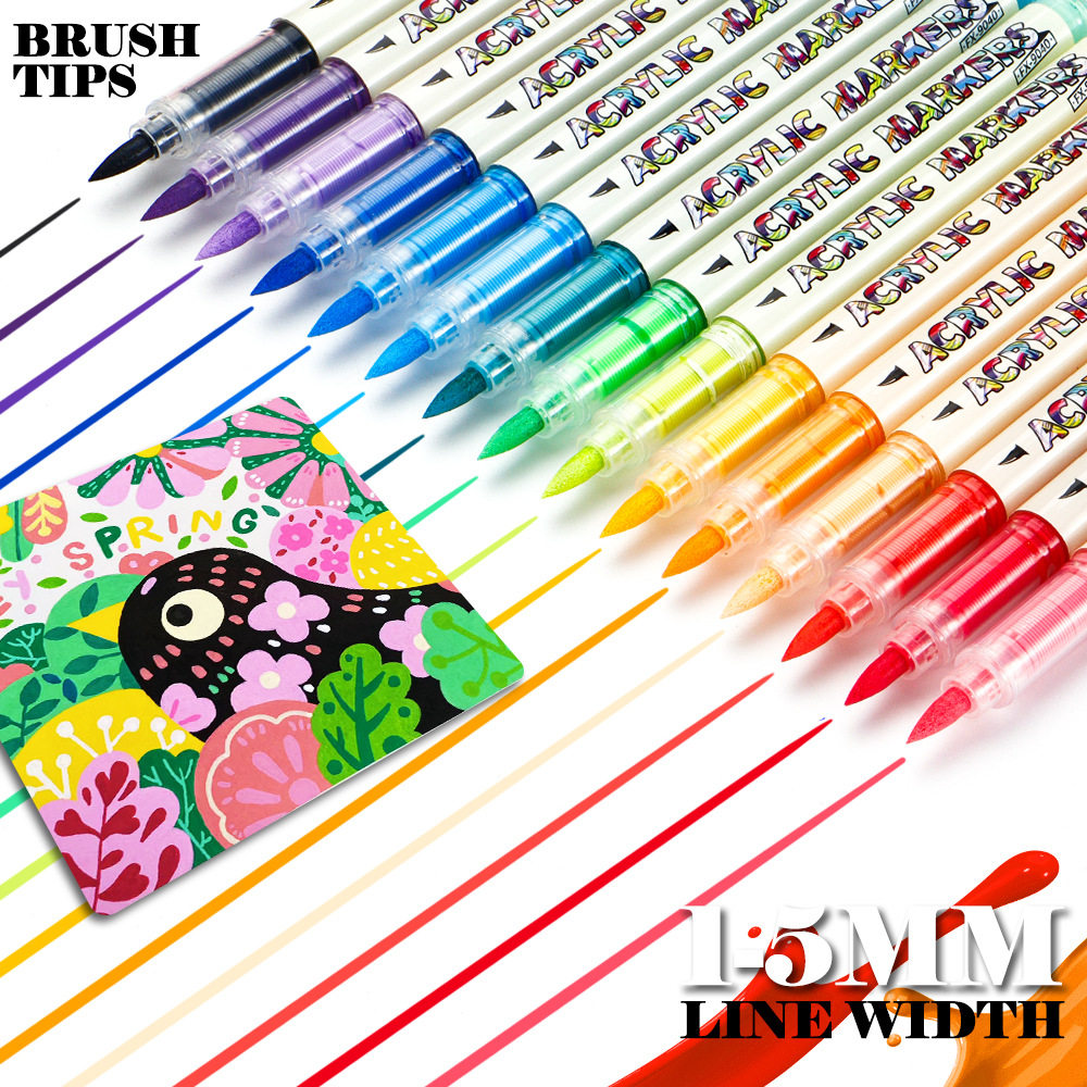 168 Color Mark Pen Student Drawing Stationery Gift Box马克笔