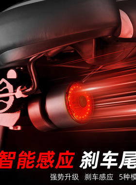 Sensing the light of bicycle taillights感应自行车尾灯光感