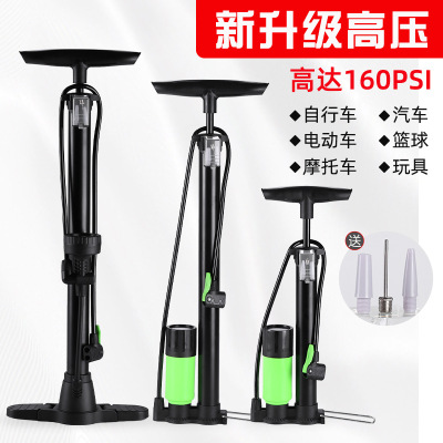 Manual high-pressure inflator, bicycle basketball inflator