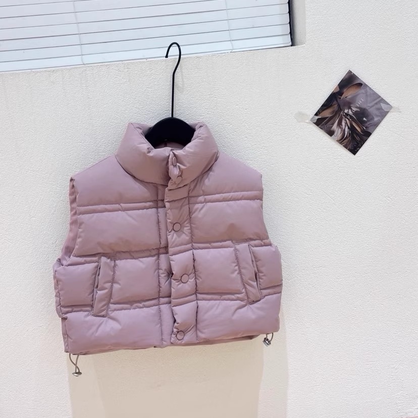 女童棉马甲冬季坎肩背心棉服外套