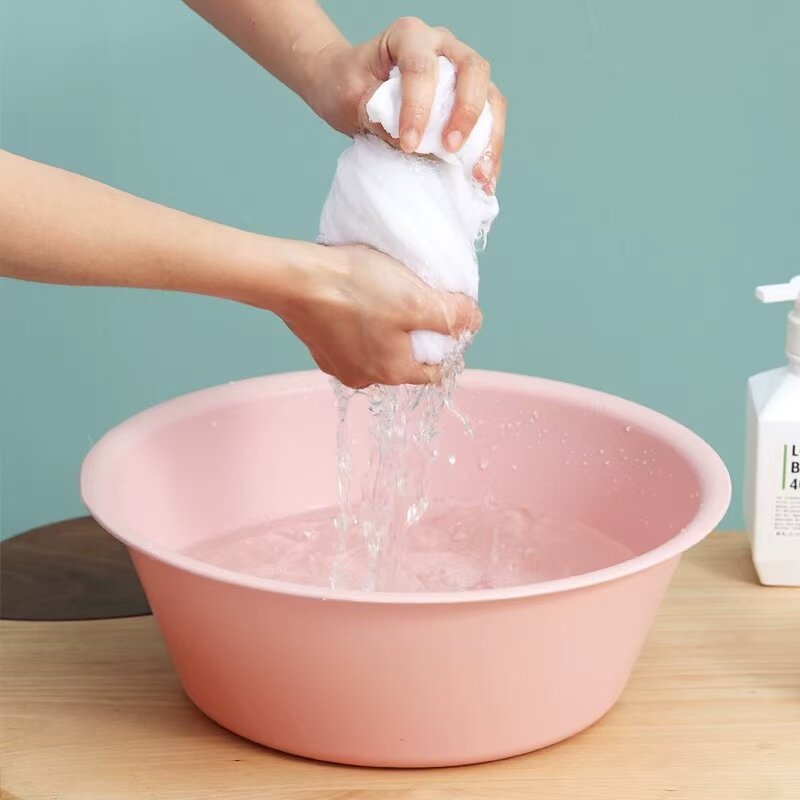 y耐摔加厚加硬小脸盆浴室宿舍多用洗菜盆洗衣盆大号洗脚盆洗脸盆